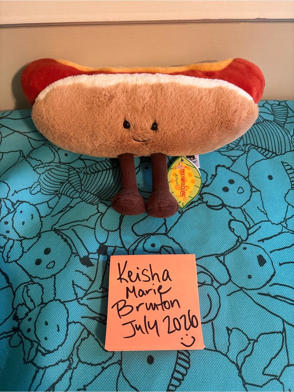 Jellycat Hot Dog